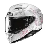 casco integrale Hjc F71 Eliz bianco opaco