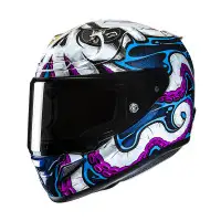 casco integrale Hjc Rpha 12 Kraken viola