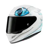 casco integrale HJC RPHA 12 Light Fury bianco lucido