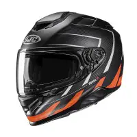 casco integrale HJC RPHA 71 Carbon arancio opaco