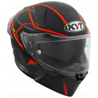 Casco integrale Kyt R2R CONCEPT E06 Nero Rosso opaco