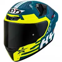 Casco integrale KYT TT-REVO FUSELAGE E06 Giallo opaco