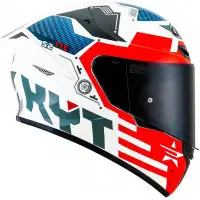 Casco integrale KYT TT-REVO FUSELAGE E06 Rosso