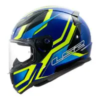 casco integrale LS2 FF353 Rapid 2 giallo blu