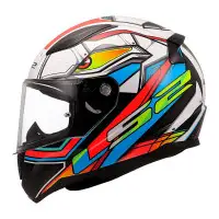 casco integrale LS2 FF353 Rapid 2 XDron bianco