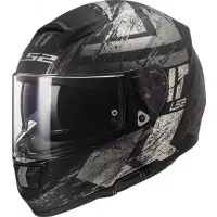 Casco Integrale LS2 FF397 VECTOR HUNTER Nero opaco Titanio