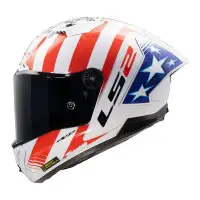 casco integrale LS2 FF805 Thunder GP Aero Replica Baz in carbonio carbonio