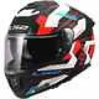 Casco Integrale LS2 FF808 Stream II Mika Bianco Blu Rosso