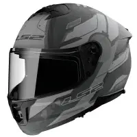 Casco integrale LS2 FF808 Stream II Shadow Titanio Grigio 06