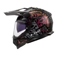 casco integrale LS2 MX702 Pioneer 2 nero