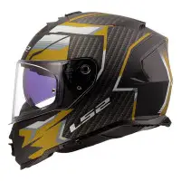 casco integrale LS2 Storm 2 06 Tracker oro opaco