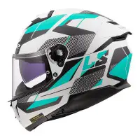 casco integrale LS2 Stream 2 cyan opaco
