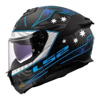 casco integrale LS2 Stream 2 Galdam blu