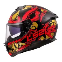 casco integrale LS2 Stream 2 rosso