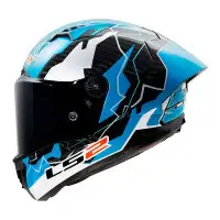 casco integrale LS2 Thunder GP Aero Replica Huertas in carbonio