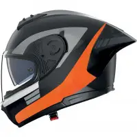 Casco Integrale Nolan N60-6 Sport Contrasto 357 Nero Arancio Opaco