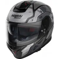 Casco integrale Nolan N80-8 STARSCREAM N-COM Nero Opaco Grigio