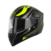 Casco integrale Origine V128 Strada Graviter Nero Giallo Opaco