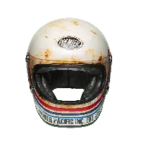 Casco integrale Premier TROPHY BTR 8 BM 22.06 Bianco Rosso Blu