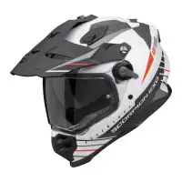 casco integrale Scorpion ADF-9000 Air bianco rosso