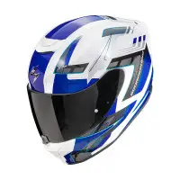 casco integrale Scorpion EXO-391 Captor bianco blu