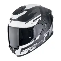 casco integrale Scorpion EXO-GT SP Air Tornado nero argento