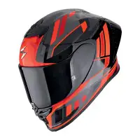casco integrale Scorpion EXO-R1 EVO II Air argento rosso