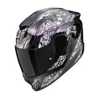 casco integrale Scorpion Exo 1400 Evo 2 Air Fantasy nero bianco