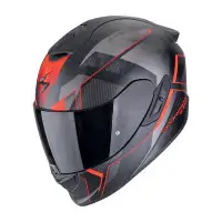 casco integrale Scorpion Exo 1400 Evo 2 Air Intensio rosso