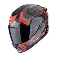 casco integrale Scorpion Exo 1400 Evo 2 Air Linart rosso