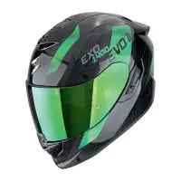 casco integrale Scorpion Exo 1400 Evo 2 Carbon verde