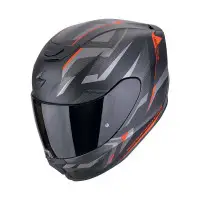 casco integrale Scorpion EXO 391 Aaxo nero opaco rosso