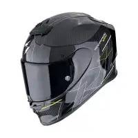 Casco integrale Scorpion EXO R1 EVO Carbon Air Cynergy giallo