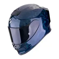 casco integrale Scorpion EXO R1 EVO Carbon Air Onyx blu