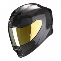 Casco integrale Scorpion EXO R1 EVO CARBON AIR SOLID in carbonio Nero