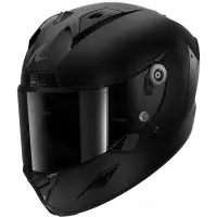 Casco integrale Shark Aeron Dark Shadow Nero Opaco