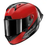 casco integrale Shark Aeron GP Blank SP carbonio rosso
