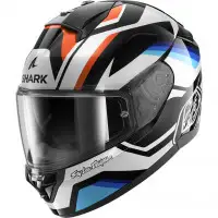 Casco Integrale Shark Ridill 2 Apex Nero Bianco Blu