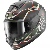 Casco Integrale Shark Ridill 2 Matrix Camo Mat Antracite Verde Ciocciolato
