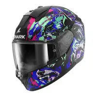 casco integrale Shark Ridill 2 Racing Beast Mat nero