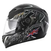 Casco integrale Shark S700-S Replica Foggy Mat 20th Anniversary nero blu argento