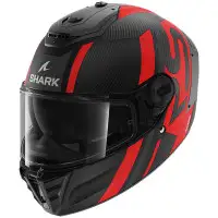 casco integrale Shark Spartan RS Carbon Shawn Mat rosso