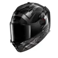 casco integrale sport GT Shark Spartan GT Pro Carbon Zarco Track Racer nero