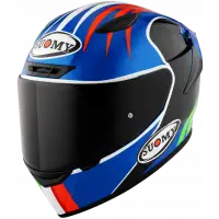 Casco integrale Suomy TRACK-1 PECCO MUGELLO 2022 (NO SPONSOR) E06 in fibra Multicolor