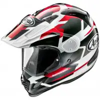 Casco integrale touring Arai TOUR-X 4 DEPART in fibra Rosso metallizzato