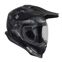 Casco integrale touring Just1 J14 F Elite in fibra Titanio Camo