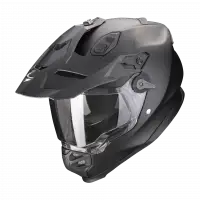 Casco integrale touring Scorpion ADF 9000 AIR SOLID in fibra Nero perla opaco