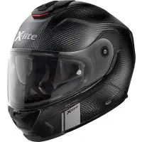 Casco integrale X-Lite X-903 Ultra Carbon MODERN CLASS N-COM in fibra Nero Carbon Opaco con chiusura microlock