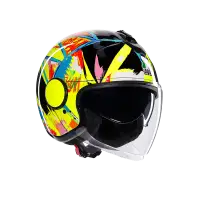 casco jet AGV Eteres E2206 nero