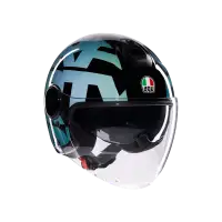casco jet AGV ETERES LIDO 46 nero